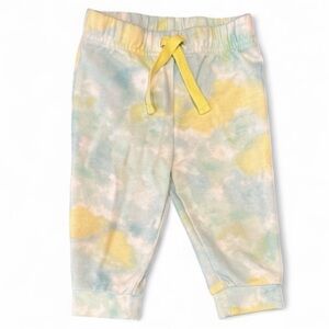 EUC First Impressions Pastel Tie-Dye Baby Pants (6-9 months)